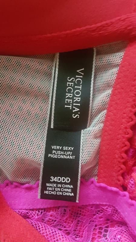 Шикарный кружевной бюст victoria's secret  34 ddd 75e 34e 34f 75f