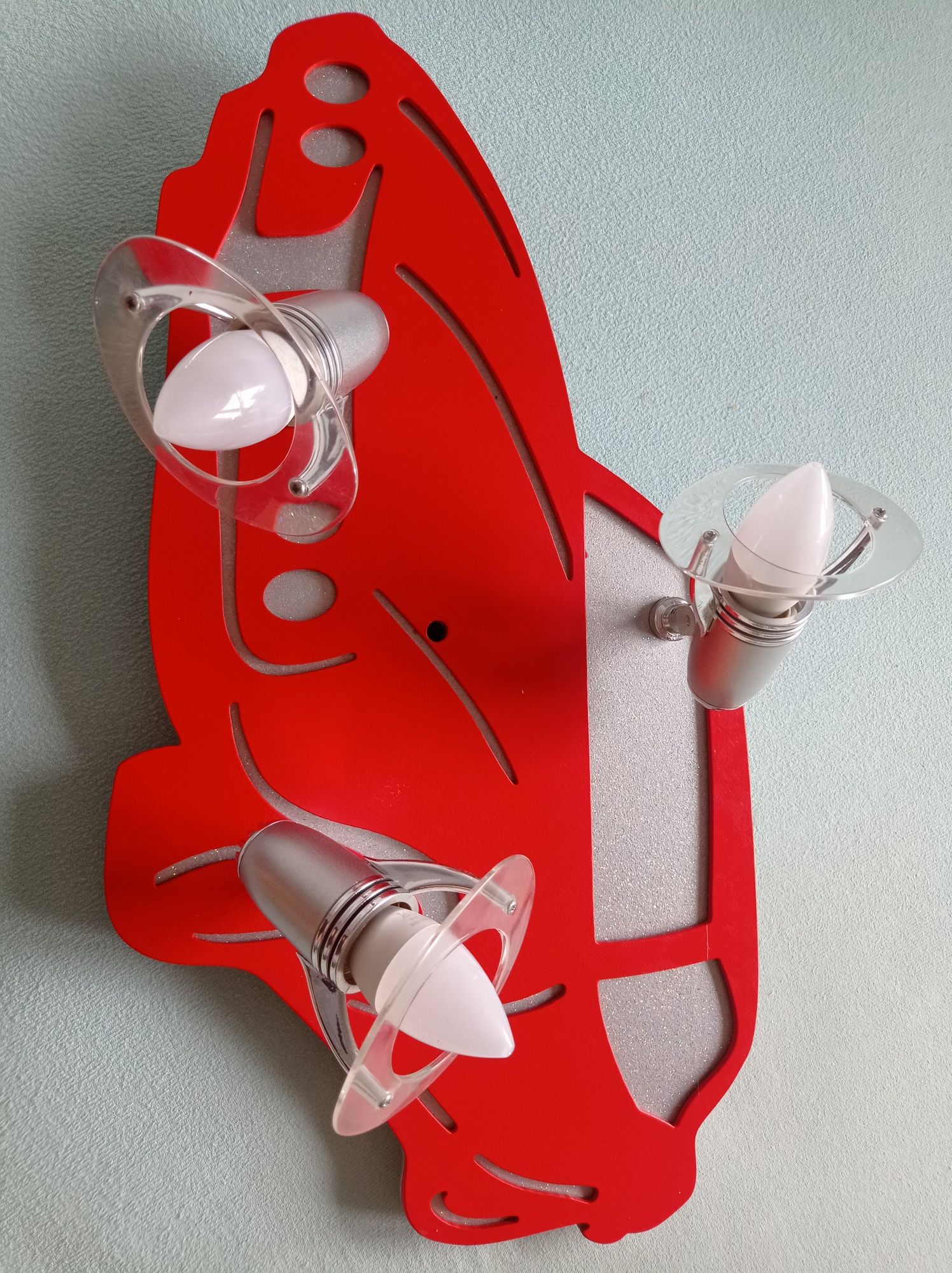 Lampa sufitowa z kinkietem