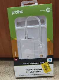 Переходник Prolink miniDisplayPort VGA
МодельПеиехи
miniDisplayPort