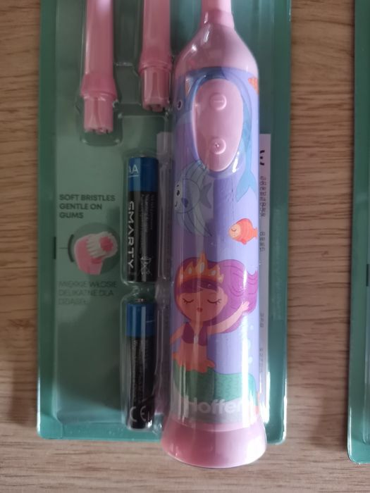 Szczoteczka na baterie do zębów dla dzieci, 25zl okazja