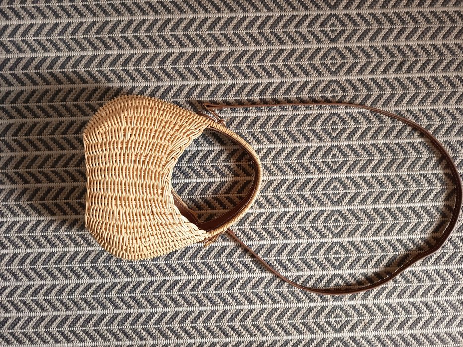 Mala Miu Miu de palha