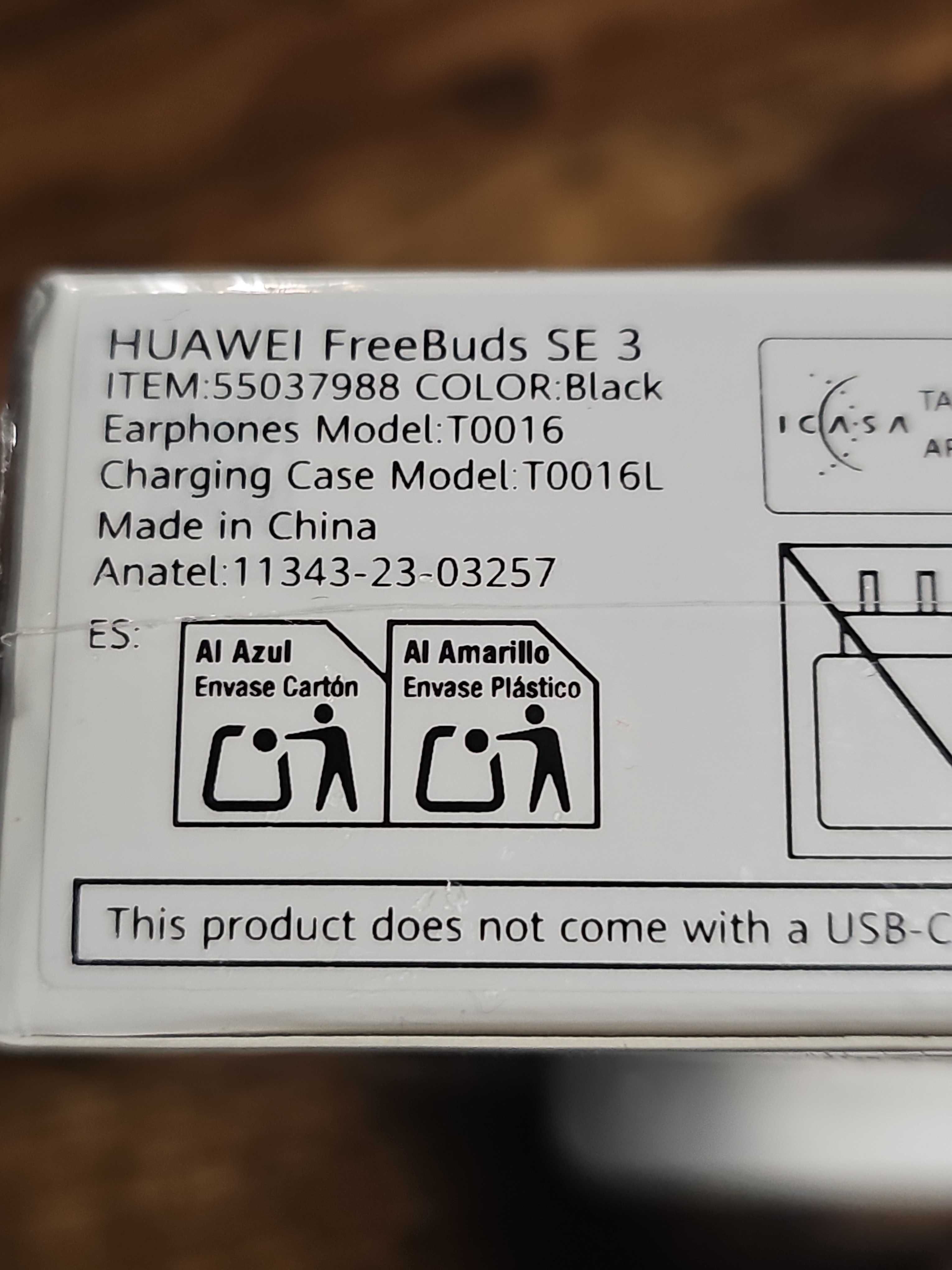 HUAWEI FreeBuds SE 3 czarne
Słuchawki Douszne, Bezprzewodowe
