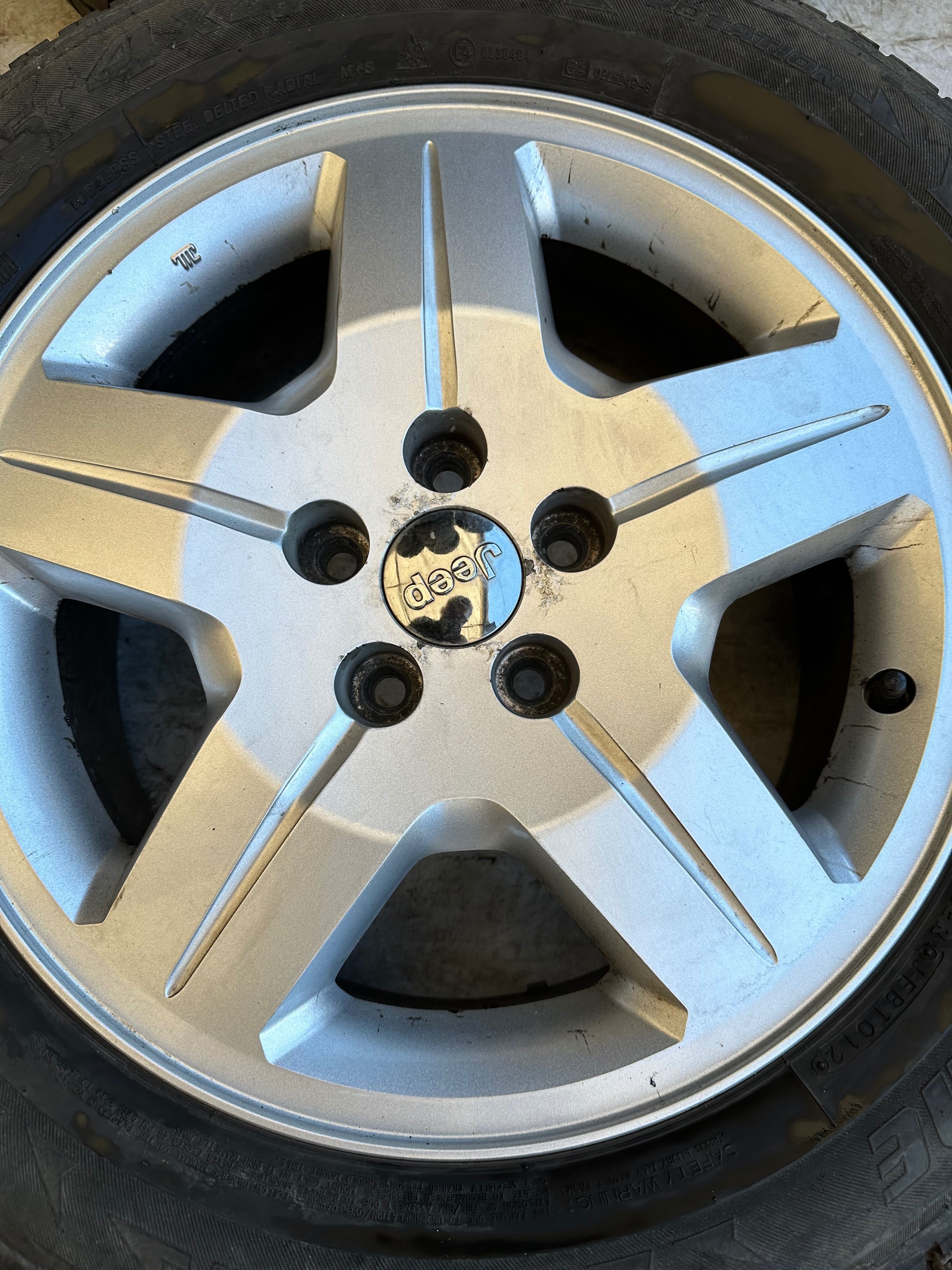 Felgi aluminiowe JEEP 17 5x114,3