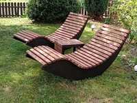 Krzesło bujane ogrodowe, do sauny, na taras | Wysłka pobraniowa