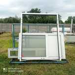 Drzwi aluminiowe przeciwpożarowe 170x210