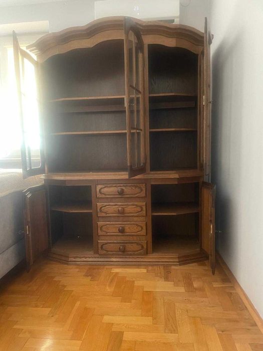 Komoda  z Witryną Ława i szafka RTV