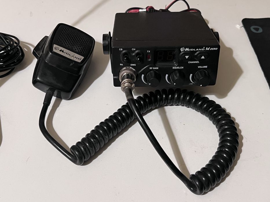 Cb radio Midland M zero plus antena President