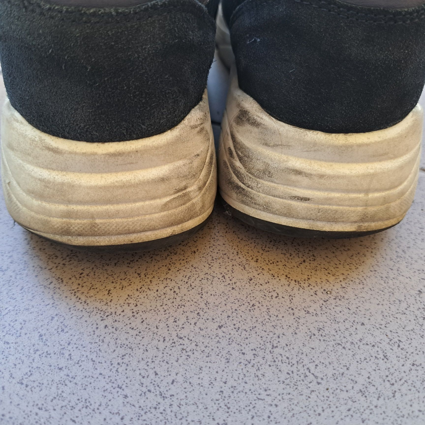 Wysokie sneakersy Wojas | skóra zamszowa