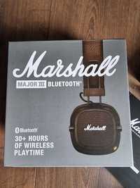 Marshall Major 3 bluetooth brązowe