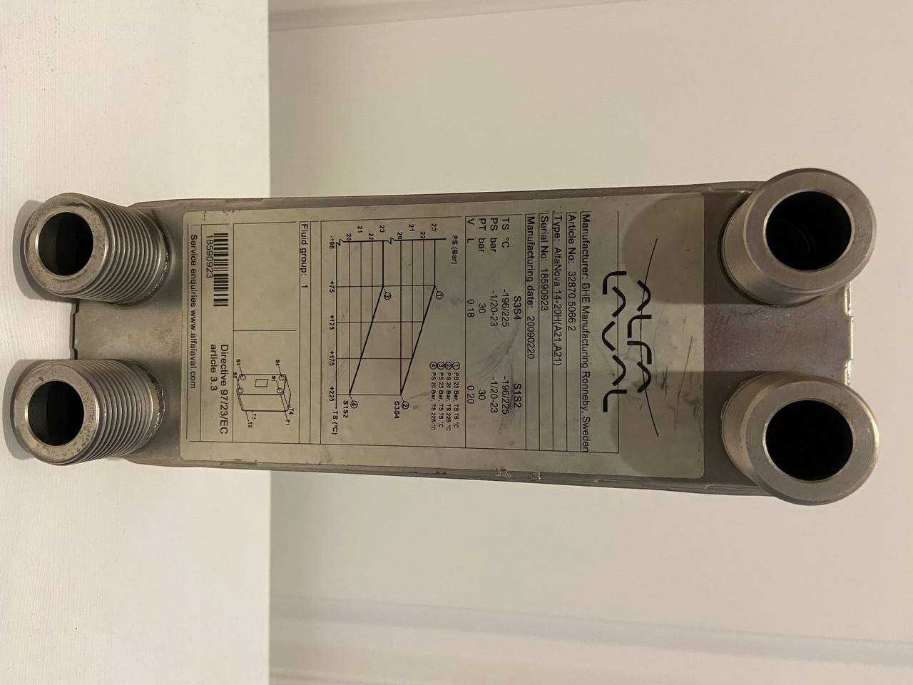 Теплообмінник Alfa Laval AlfaNova 14-20H пл-тый сварной теплообменник