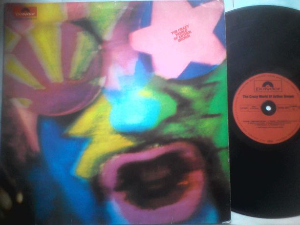 Lp Crazy World Of Arthur Brown 1968 Psychedelic Rock пластинка