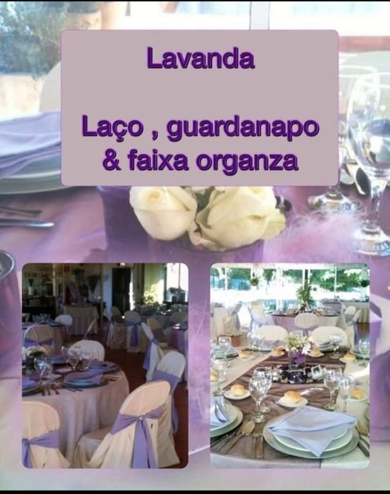 Vendo ou alugo  toalhas , laços runners ,guardanapos para festa!