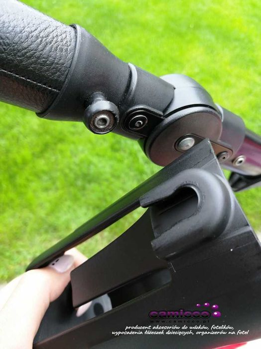 3 Zawieszka zaczep bolczyk + WKRĘT DO MONTAŻU na uchwyt kubek do wózka