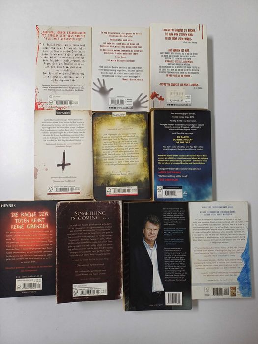 Livros de ficção 10 unidades