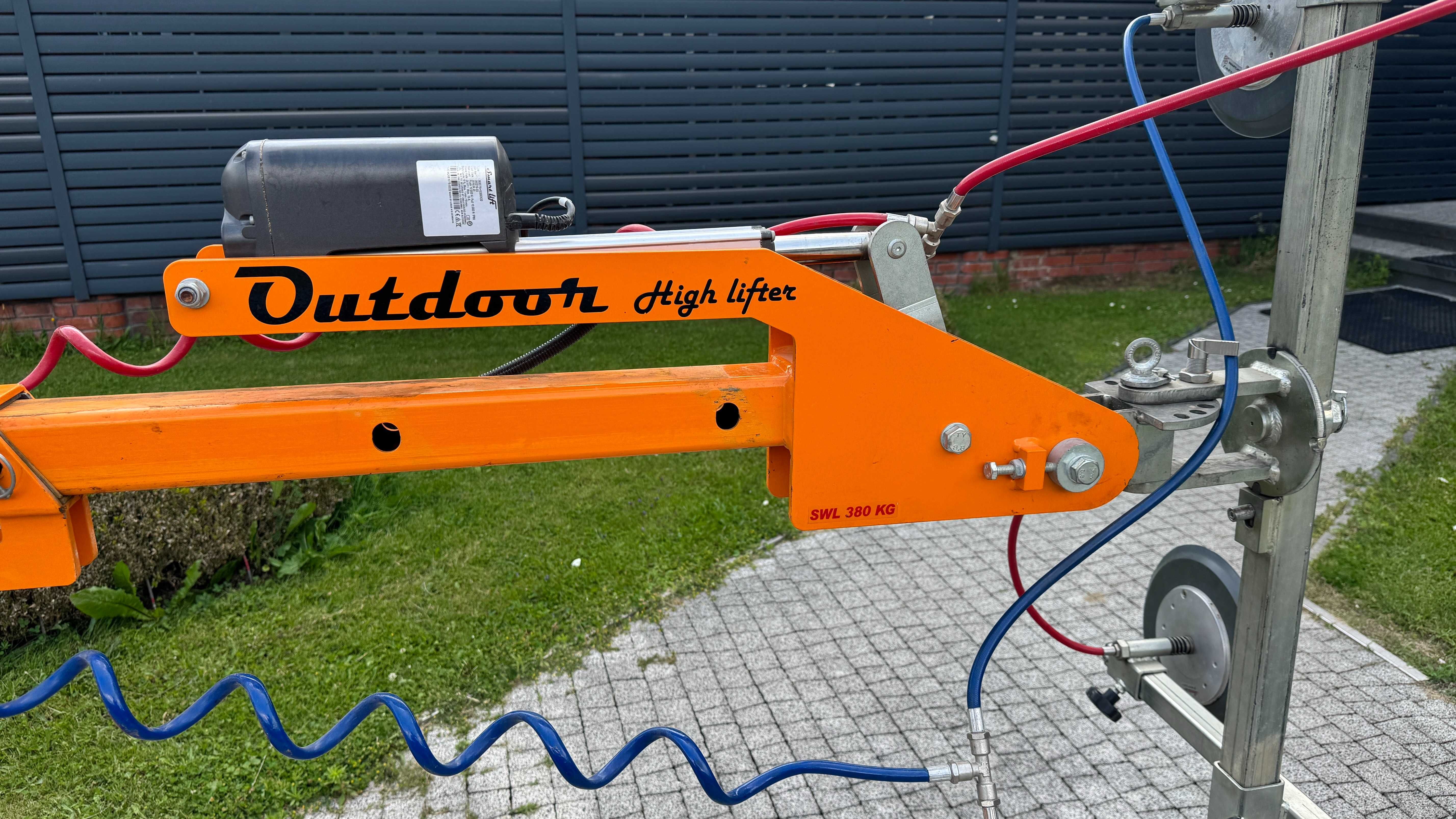 Podnośnik, manipulator do szkła, szyb, płyt Smartlift udźwig 380 pilot