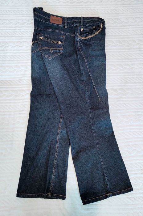 SHEEGO piękne spodnie damskie  Jeans BIG SIZE PLUS duży rozmiar ok 5XL