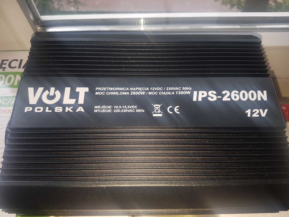 Перетворювач напруги новий Volt Polska IPS 2600 N 12/230V (1300/2600W)
