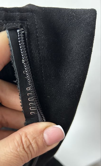 Жіночі сапожки ботфорти на шпильці Italy Design