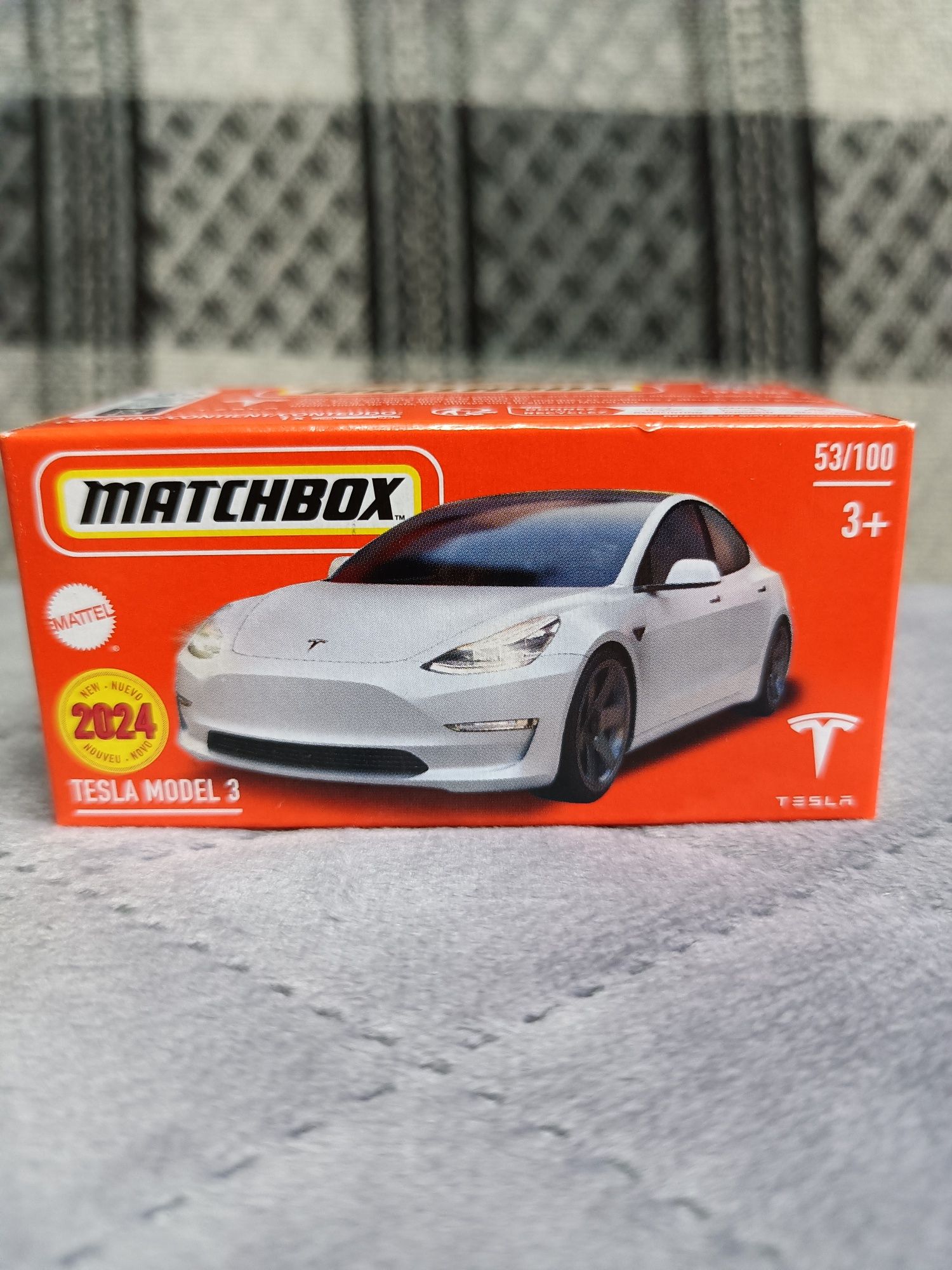 Tesla Model 3 Matchbox Nowość