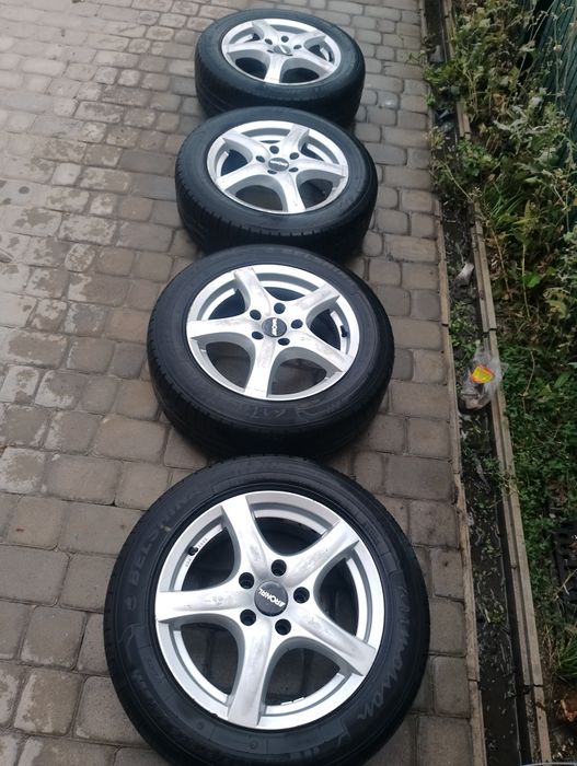 Продам титани колеса в зборі  205/60/16