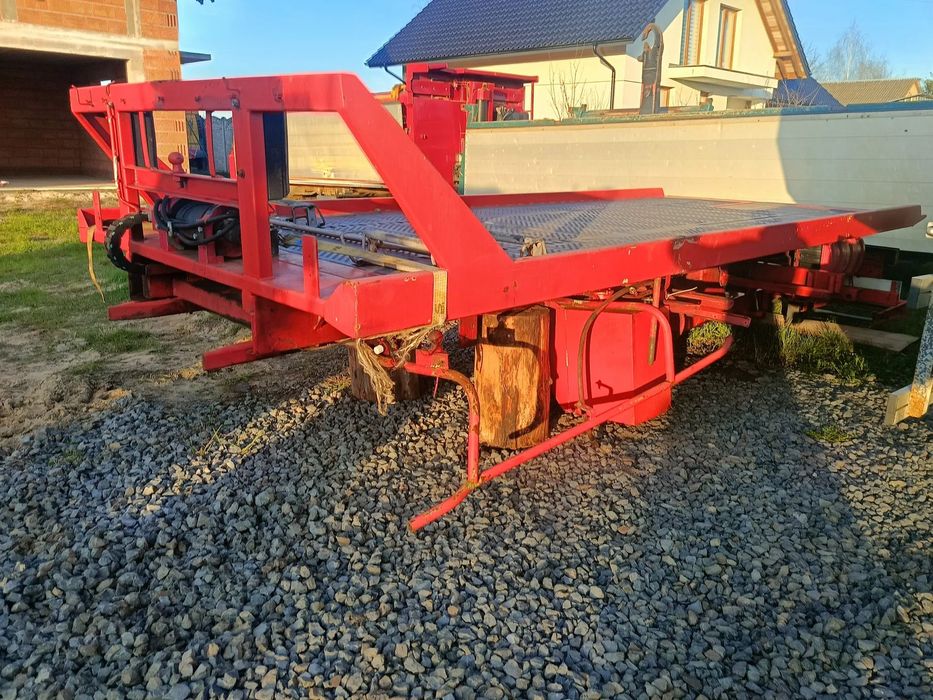 Zabudowa laweta pomoc drogowa widelec najazd Mercedes Atego Renault Man Hds