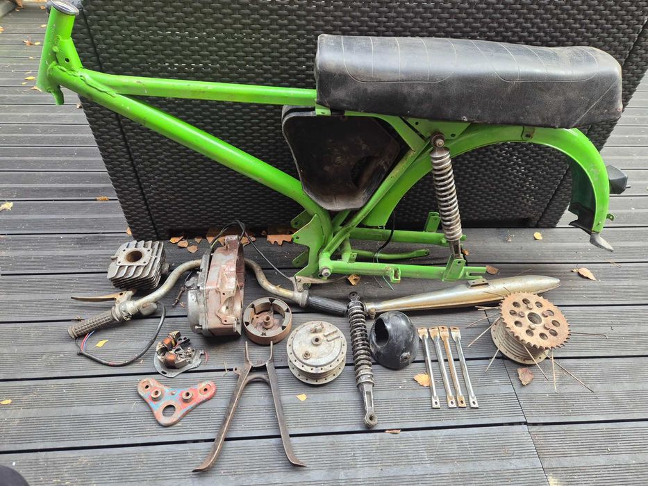 Romet ogar 205 pozostałości rama plus części