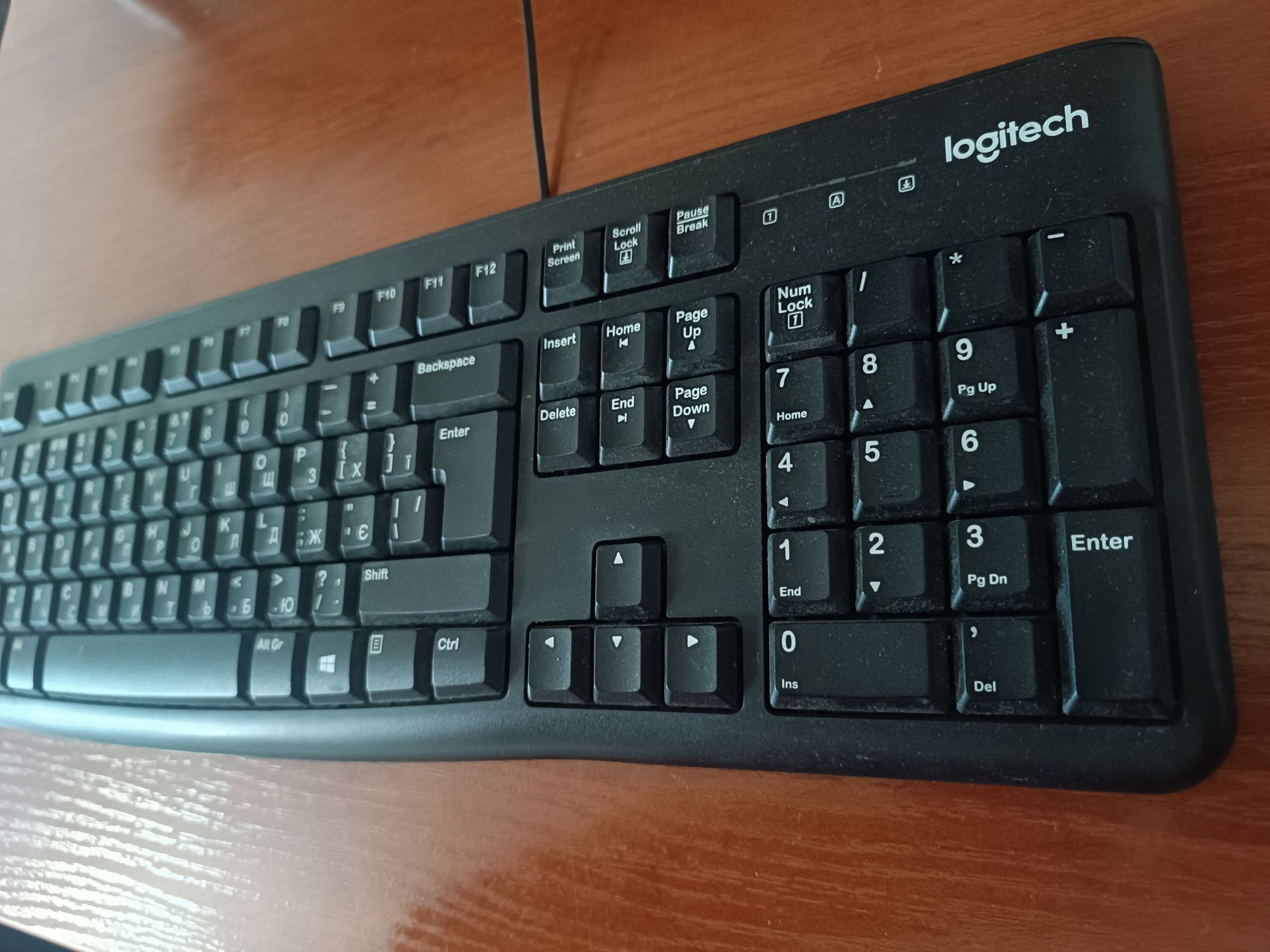 Клавиатура проводная Logitech K120