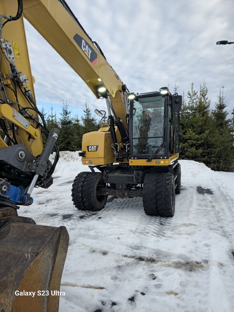 Koparka kołowa CAT M315, M315F, Rototilt. 2018r.