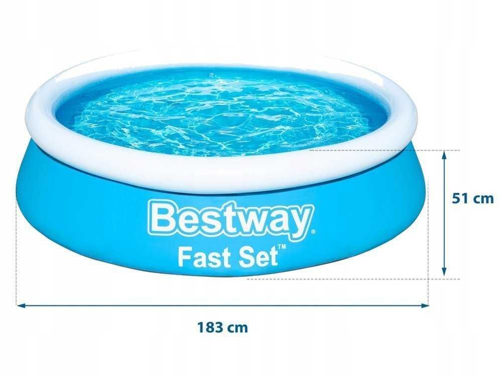 basen rozporowy 183 x 51 cm