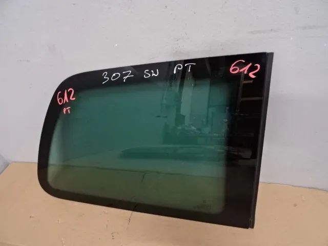 SZYBA KAROSERYJNA PRAWY TYŁ PEUGEOT 307 SW KOMBI NR612