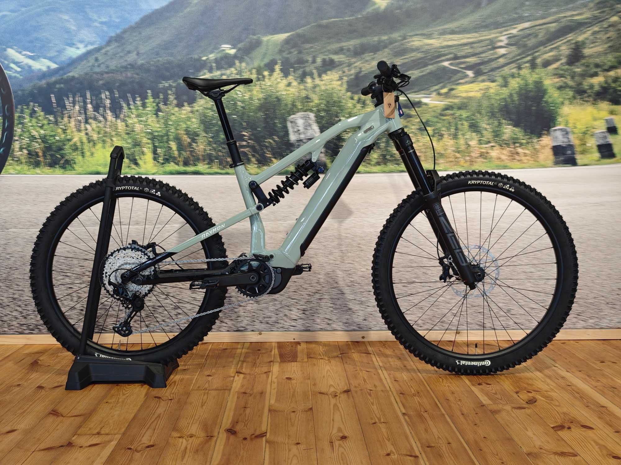Nowy rower elektryczny RAYMON Trailray 180 Pro - RATY 0% VELOPOLIS