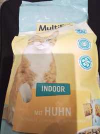 Karma sucha dla kotów MultiFit-INDOOR MIT HUHN
