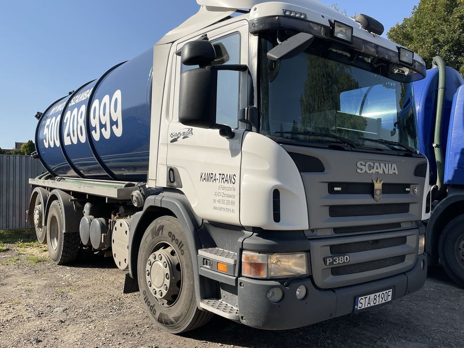 Wywóz szamba oczyszczalni pompowanie ścieków Ruda Śl. Zabrze Gliwice