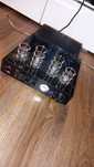 Kolumny 150 W Cat i wzmacniacz lampowy z BT .