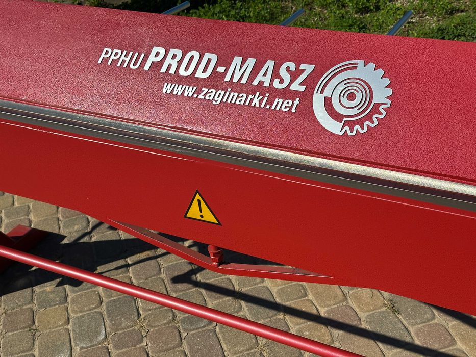 Profesjonalna Giętarka do blachy 3M-RED3200x1x160PROD-MASZ RYSIKGRATIS