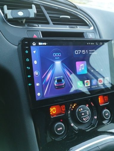 Автомагнітола peugeot 3008 os android, gps, usb