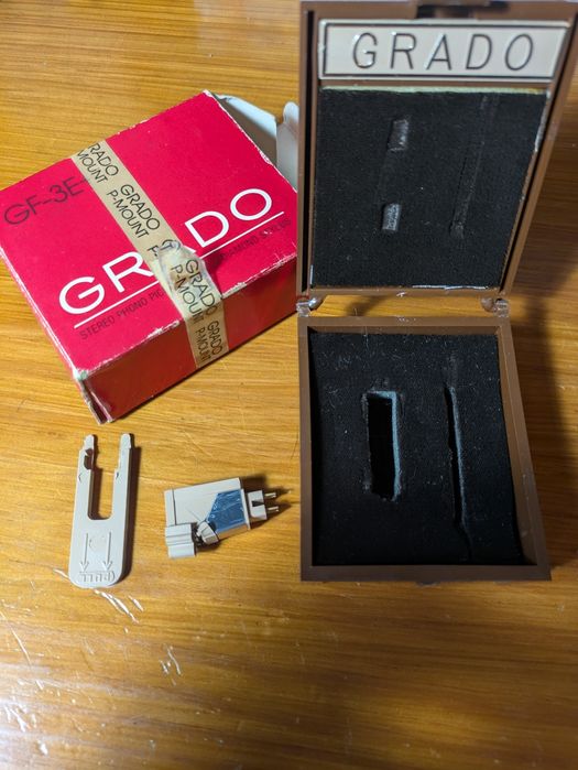 GRADO GF-3E+ P-mount | Célula/cabeças agulha gira discos