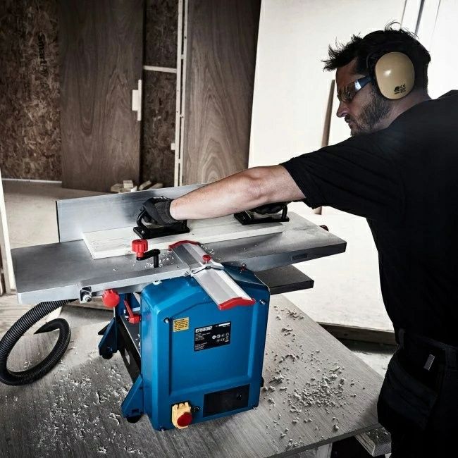 Фуговально-русмусний станок (верстак) Erbauer 1500W 254 mm. ОРИГІНАЛ