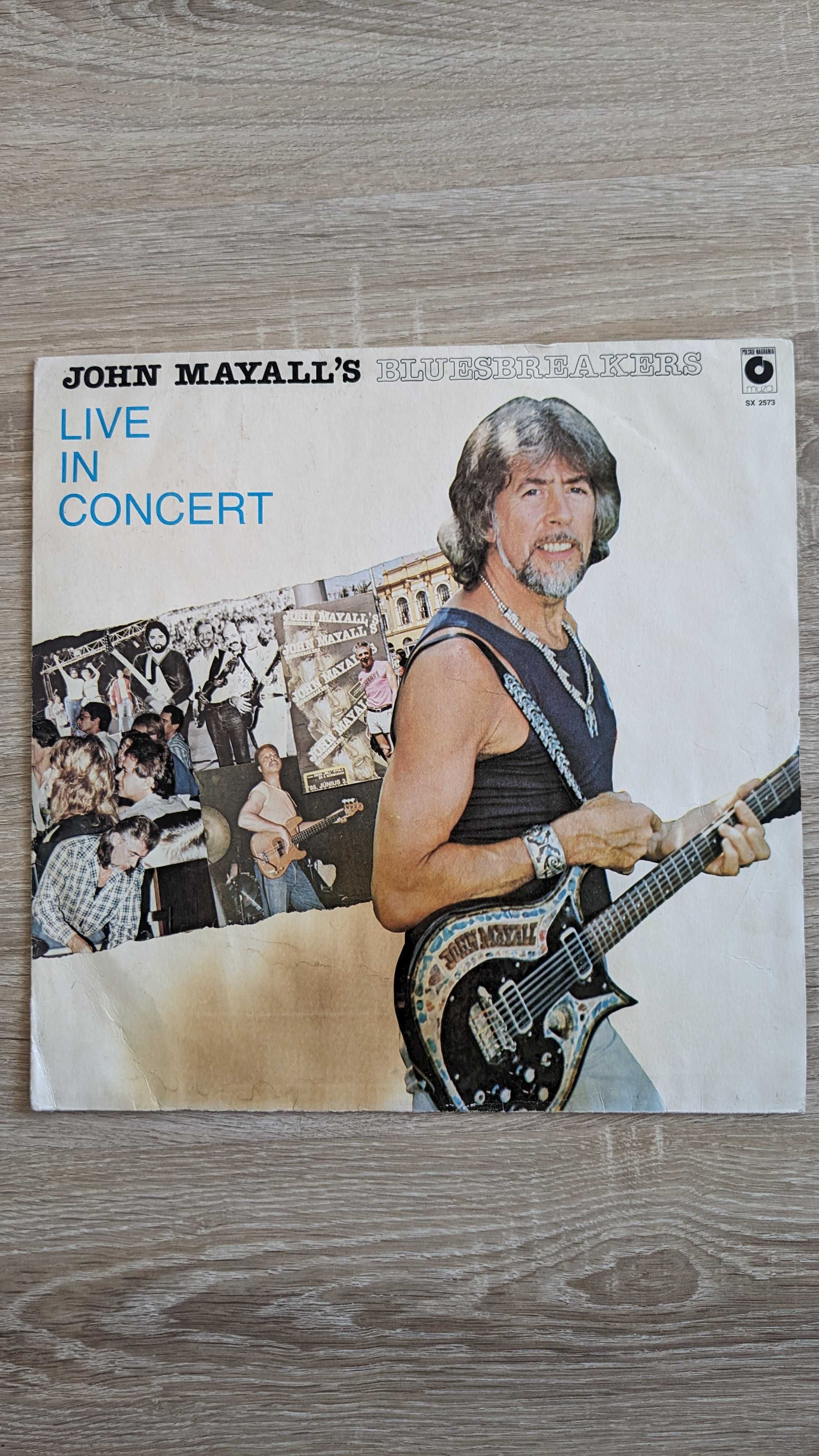 John Mayalls Bluesbrakers Live in concert Winyl