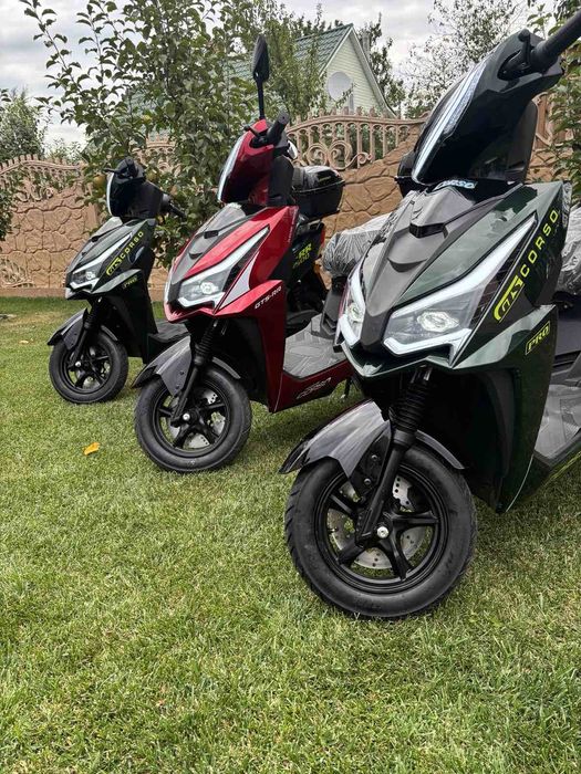Електроскутер Corso GTS RR Pro 1500W 72V/32Ah батареї ЛІТІЙ-ЗАЛІЗО-ФОС