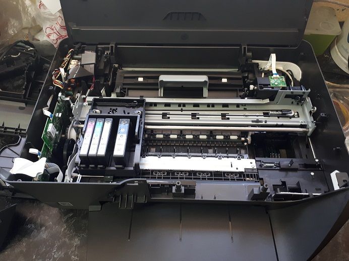 Установка СНПЧ и ремонт струйных принтеров Epson Canon (выезд мастера)