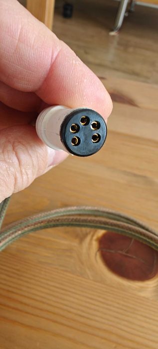 Przewód SAEC CX 8003 RCA/5DIN do wkładek MM 1,5m