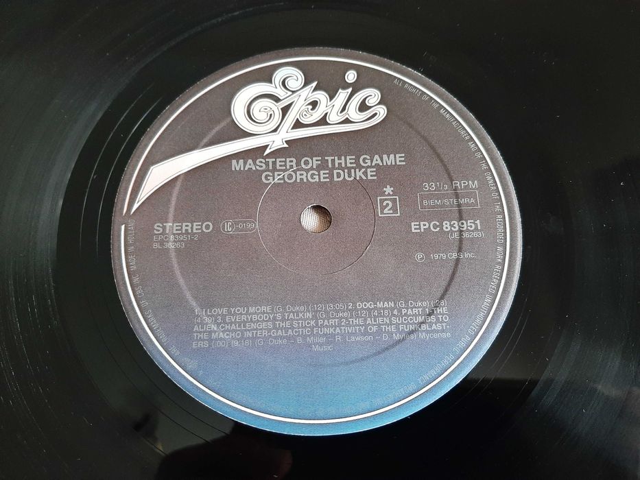 George Duke - Master Of The Game - Europa - Vinil LP
