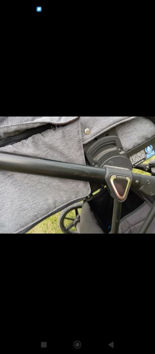 Wózek Adamex 2w1 plus fotelik i baza ISOFIX