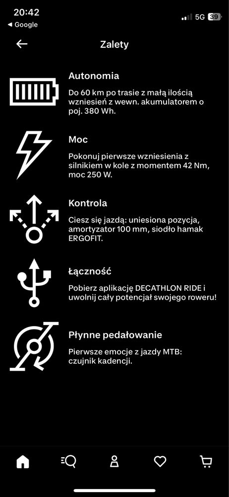 Rockrider rower elektryczny rozm.L Btwin decathlon 28 po serwisie