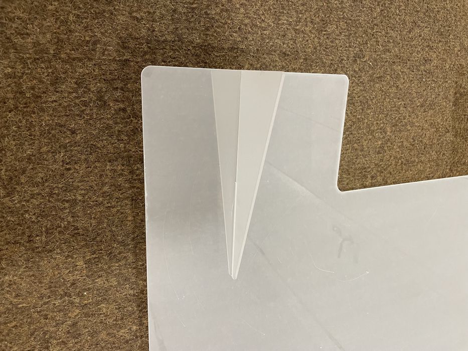 Painel Acrilico “guichet” 80x60cm