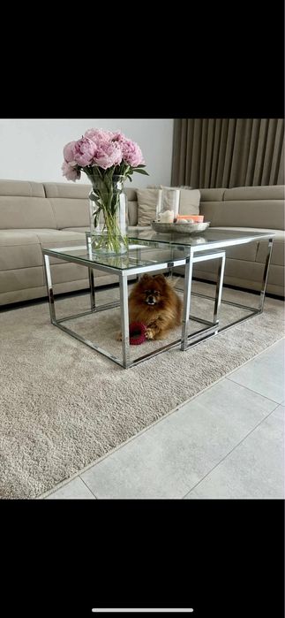 Stolik kawowy szklany