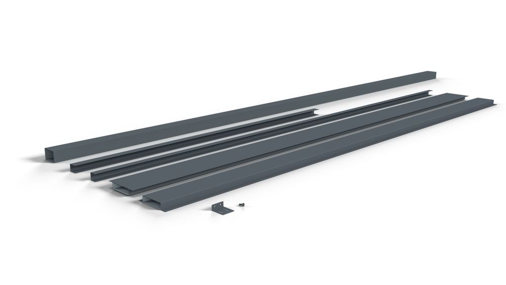 Nowoczesne modułowe przęsła ogrodzeniowe modułowe brama furtka