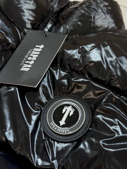 Глянцева жилетка Trapstar | Безрукавка Trapstar лакова | трапстар