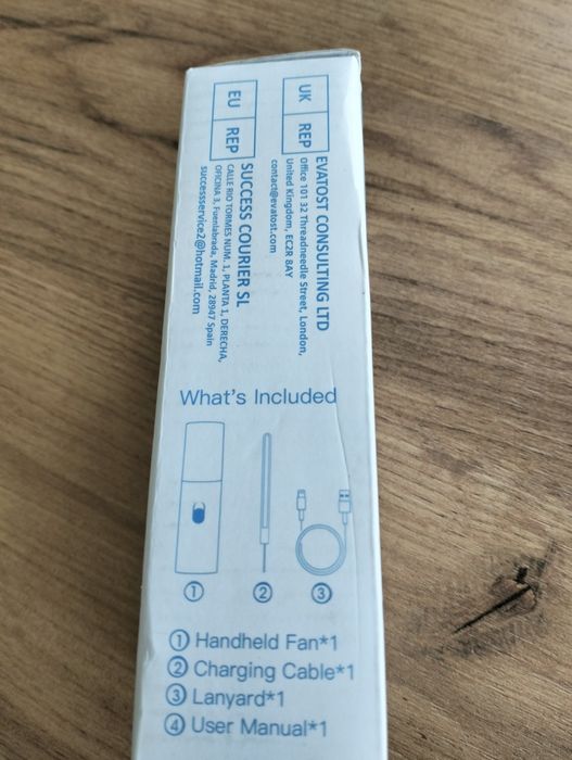 Mini wentylator podróżny